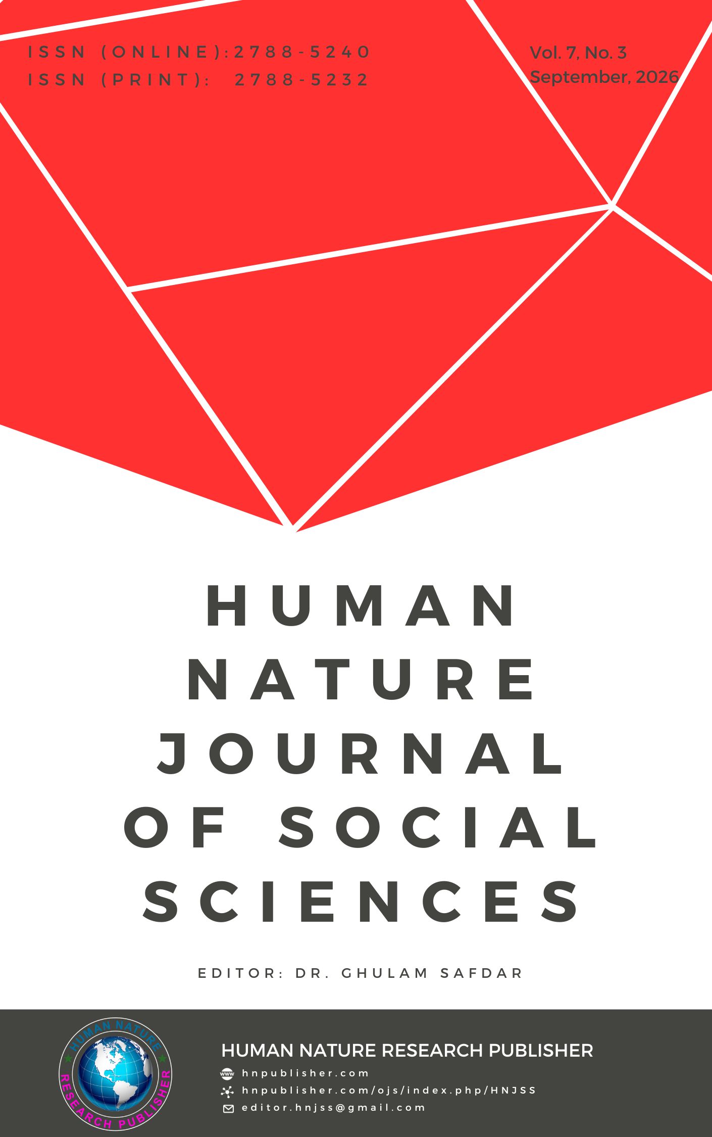 					View Vol. 7 No. 3 (2026): Human Nature Journal of Social Sciences
				