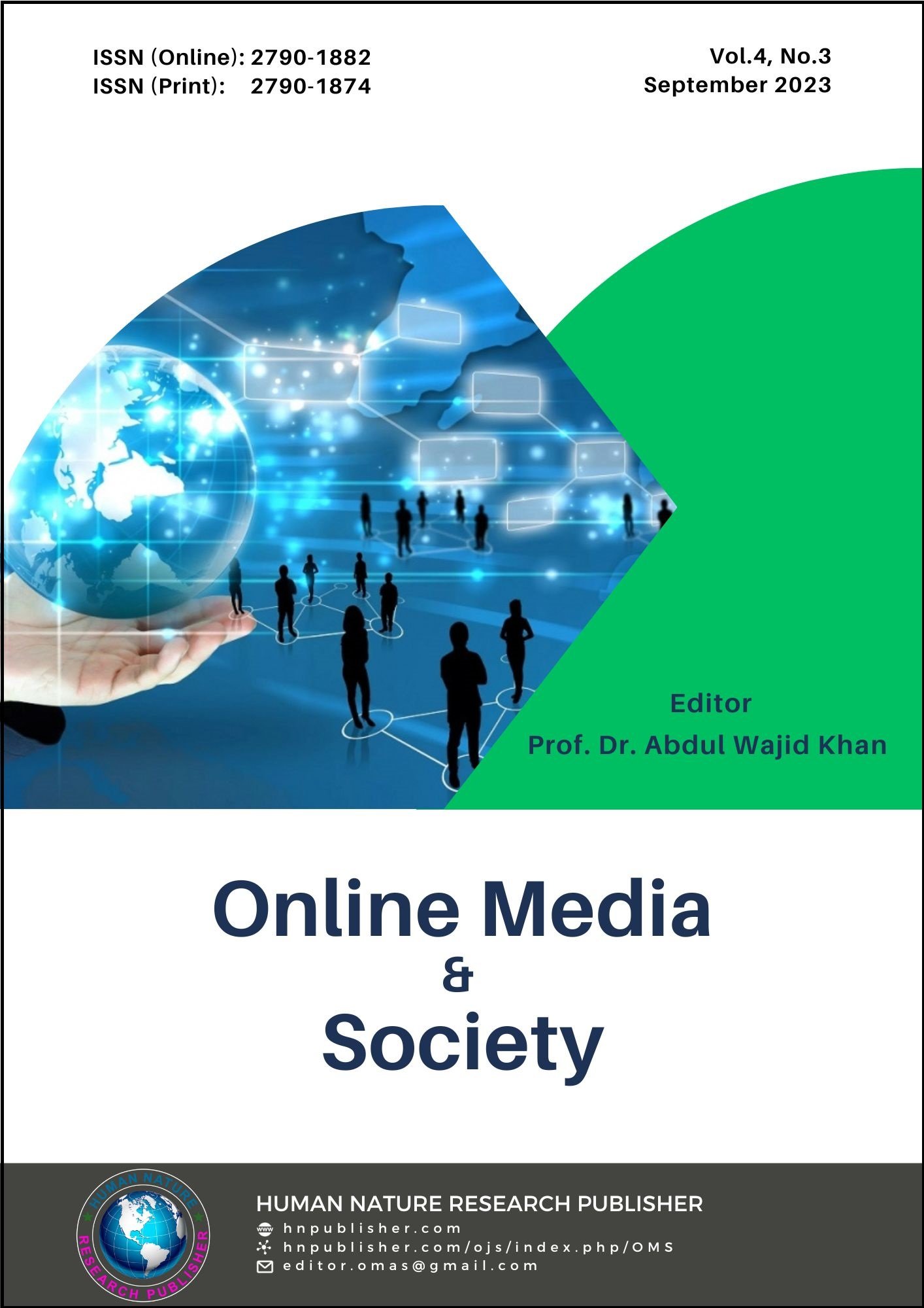					View Vol. 4 No. 3 (2023): Online Media & Society
				
